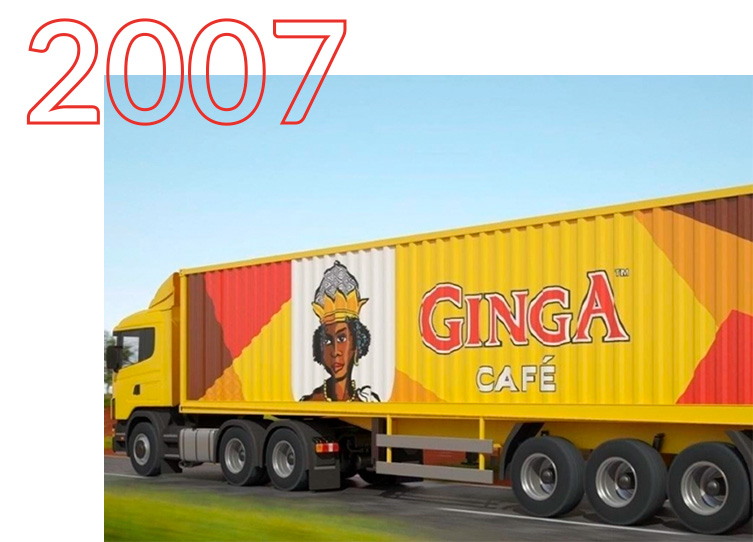 Início da exportação do café Ginga